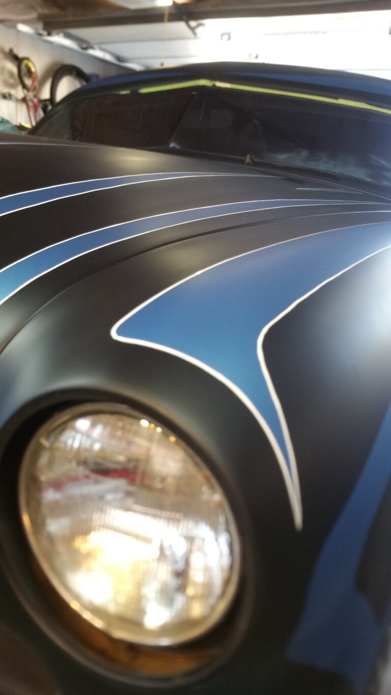 Custom Painted and Airtbrushed 1950's Shoebox