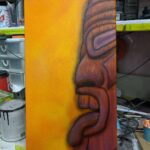 Big Tiki's Airbrushing Airbrush Airbrush Services Custom Paint Custom Painter Custom Airbrush Custom Goalie Masks Goalie mask painter Motorcycle painter Motorcycle airbrush Airbrush artist