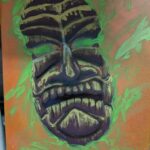 Big Tiki's Airbrushing Airbrush Airbrush Services Custom Paint Custom Painter Custom Airbrush Custom Goalie Masks Goalie mask painter Motorcycle painter Motorcycle airbrush Airbrush artist