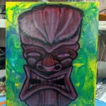 Big Tiki's Airbrushing Airbrush Airbrush Services Custom Paint Custom Painter Custom Airbrush Custom Goalie Masks Goalie mask painter Motorcycle painter Motorcycle airbrush Airbrush artist