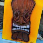 Big Tiki's Airbrushing Airbrush Airbrush Services Custom Paint Custom Painter Custom Airbrush Custom Goalie Masks Goalie mask painter Motorcycle painter Motorcycle airbrush Airbrush artist