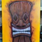 Big Tiki's Airbrushing Airbrush Airbrush Services Custom Paint Custom Painter Custom Airbrush Custom Goalie Masks Goalie mask painter Motorcycle painter Motorcycle airbrush Airbrush artist