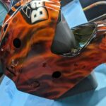 Big Tiki's Airbrushing Airbrush Airbrush Services Custom Paint Custom Painter Custom Airbrush Custom Goalie Masks Goalie mask painter Motorcycle painter Motorcycle airbrush Airbrush artist