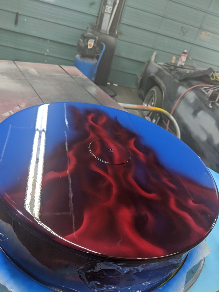 Big Tiki's Airbrushing Airbrush Airbrush Services Custom Paint Custom Painter Custom Airbrush Custom Goalie Masks Goalie mask painter Motorcycle painter Motorcycle airbrush Airbrush artist