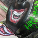 Big Tiki's Airbrushing Airbrush Airbrush Services Custom Paint Custom Painter Custom Airbrush Custom Goalie Masks Goalie mask painter Motorcycle painter Motorcycle airbrush Airbrush artist