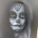 Big Tiki's Airbrushing Airbrush Airbrush Services Custom Paint Custom Painter Custom Airbrush Custom Goalie Masks Goalie mask painter Motorcycle painter Motorcycle airbrush Airbrush artist