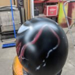 Big Tiki's Airbrushing Airbrush Airbrush Services Custom Paint Custom Painter Custom Airbrush Custom Goalie Masks Goalie mask painter Motorcycle painter Motorcycle airbrush Airbrush artist