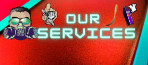 Big Tiki's Airbrushing Airbrush Airbrush Services Custom Paint Custom Painter Custom Airbrush Custom Goalie Masks Goalie mask painter Motorcycle painter Motorcycle airbrush Airbrush artist