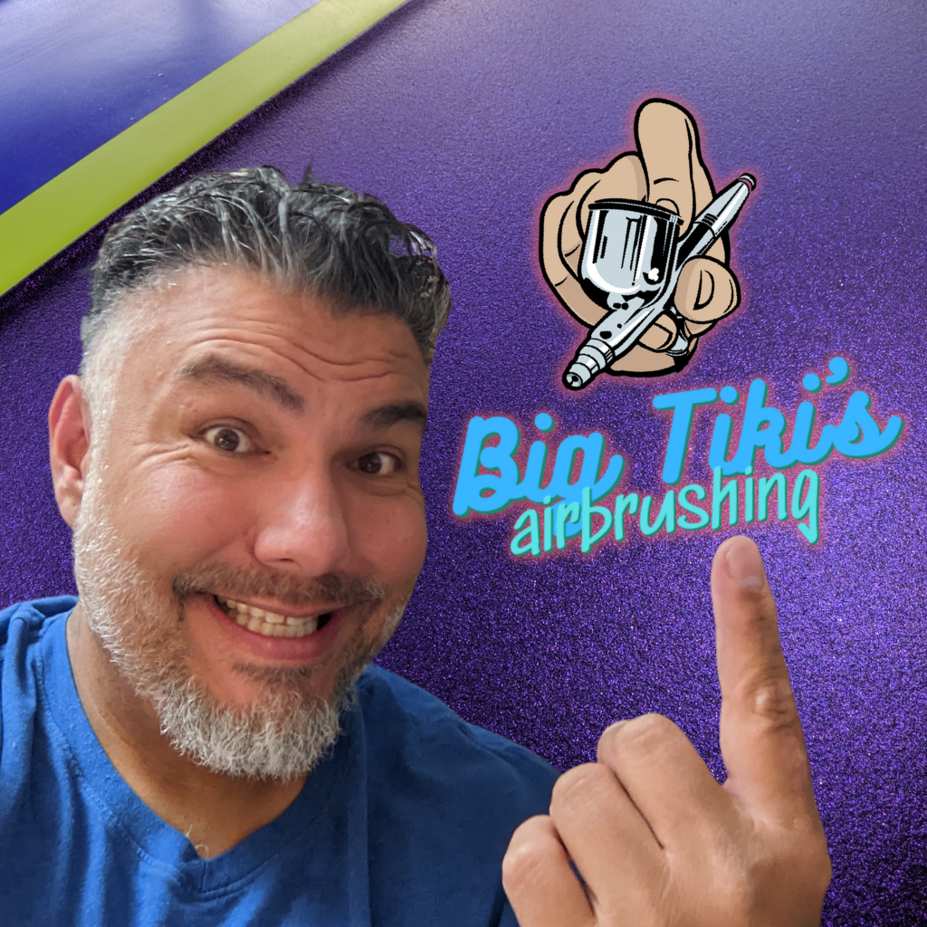 Airbrush Artist Big Tiki Mike